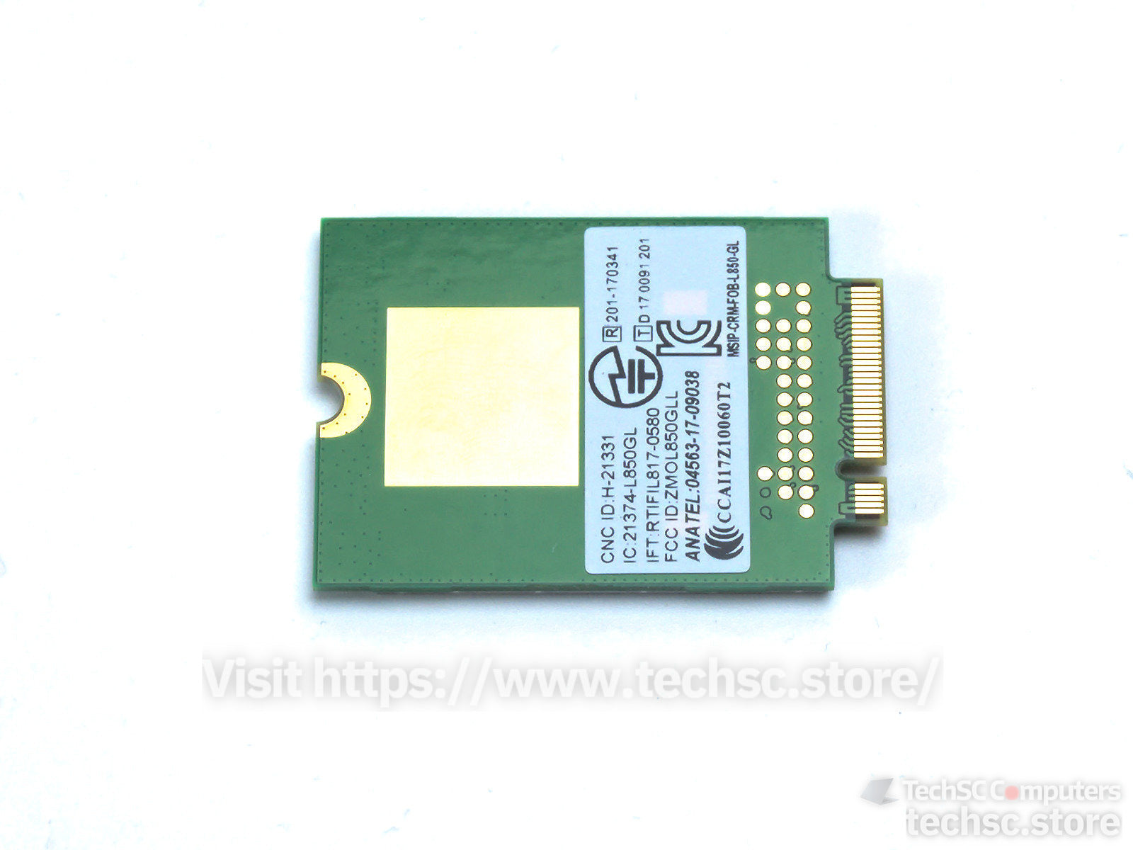 Lenovo Fibocom L850-GL Genuine 4G LTE CAT9 450Mbps WWAN M.2 Card for X1 Carbon Gen 7 / Gen 8 (02HK709)