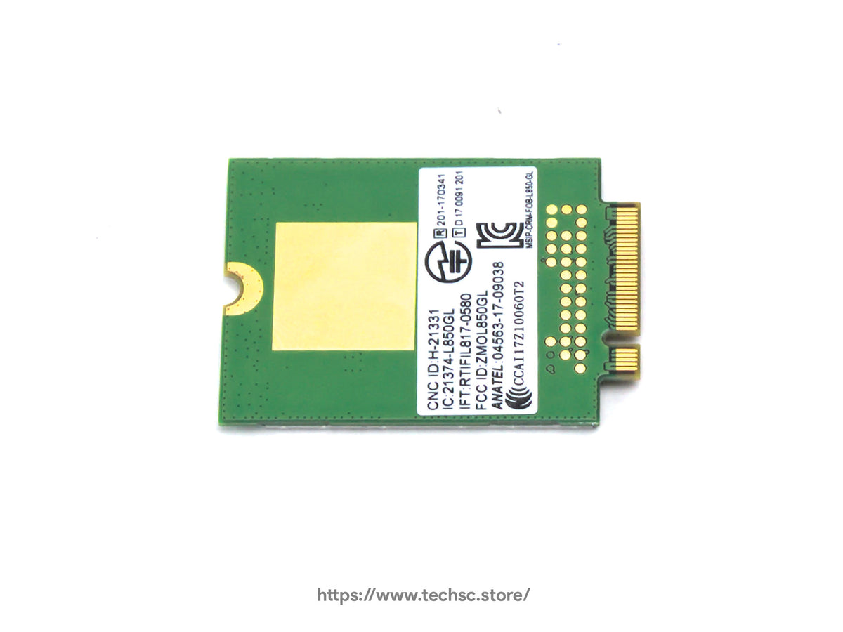 Lenovo Fibocom L850-GL Genuine 4G LTE CAT9 450Mbps WWAN M.2 Card