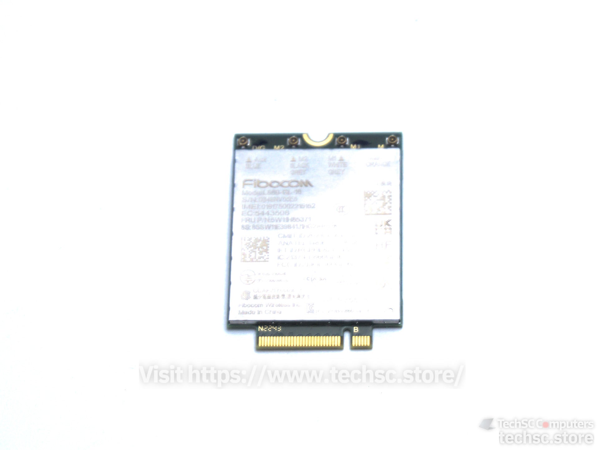 Lenovo Fibocom L860-GL Genuine 4G LTE CAT16 WWAN M.2 Card (5W11H85371)