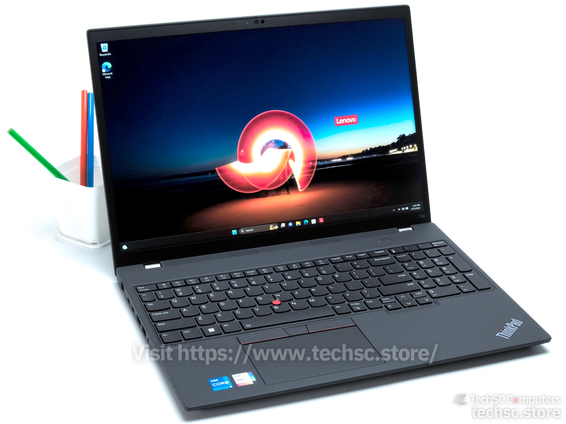 Lenovo ThinkPad T16 16" 400 Nit (i5-1235U, WQXGA, 16GB RAM, IR, Extd Bat) [A+/AS NEW]