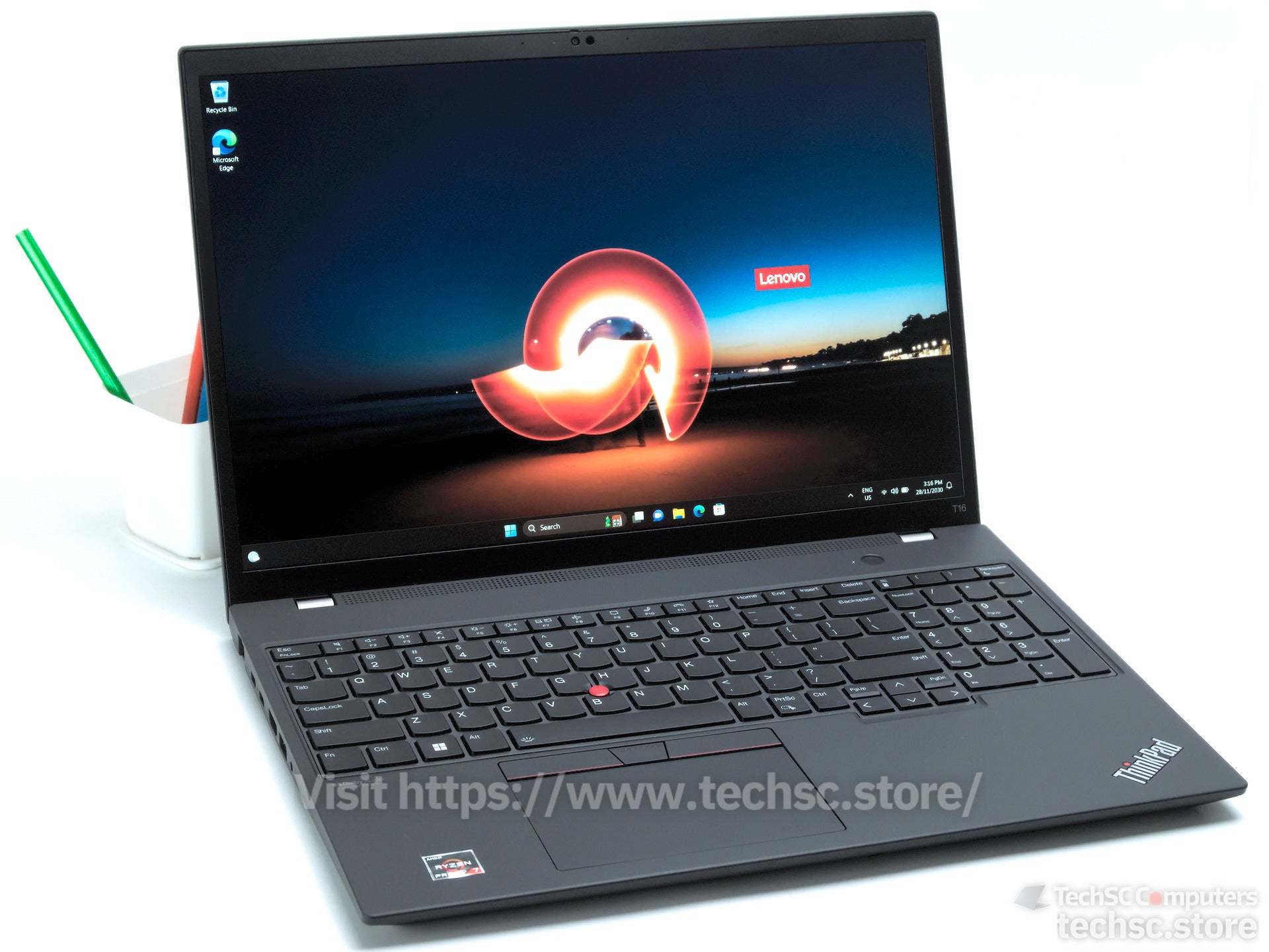 Lenovo ThinkPad T16 16" Touch (Ryzen 7 6850U, 16GB RAM, 512GB, Onst 2026 Wty) [A+/AS NEW]