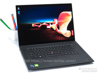 Lenovo ThinkPad P1 Gen 5 16" 4K+ HDR Touch (i7, Geforce RTX, 32GB RAM, 1TB, Prem 2027 Wty) [A]