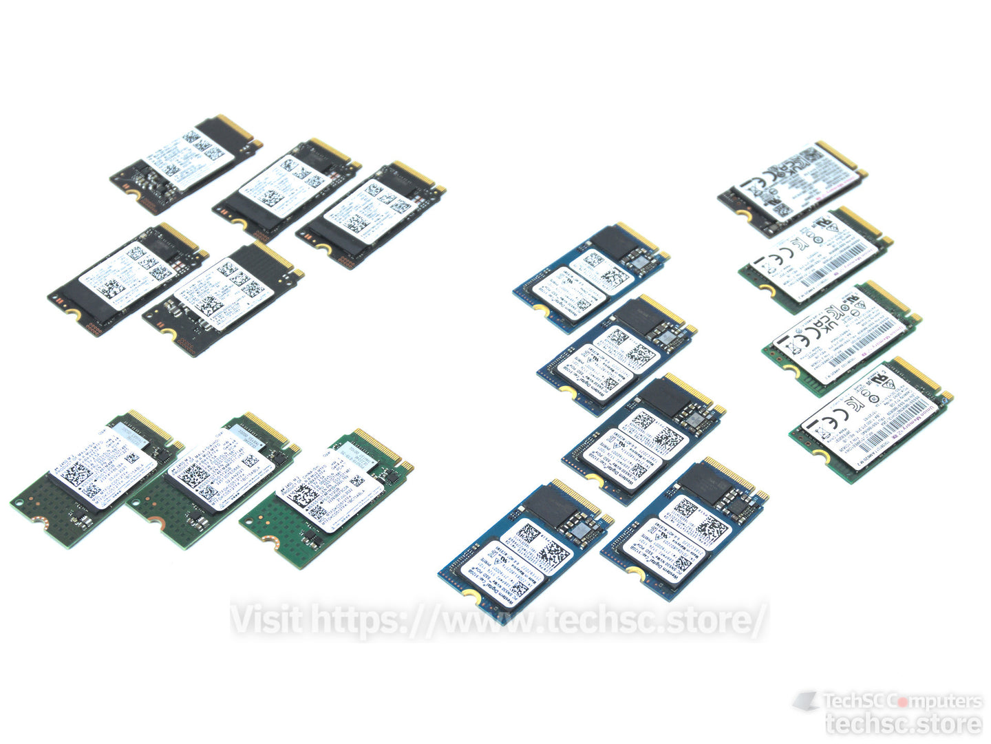 Samsung / WD / SK Hynix / Micron / Toshiba M.2 SSD NVMe 2242 Internal Drives