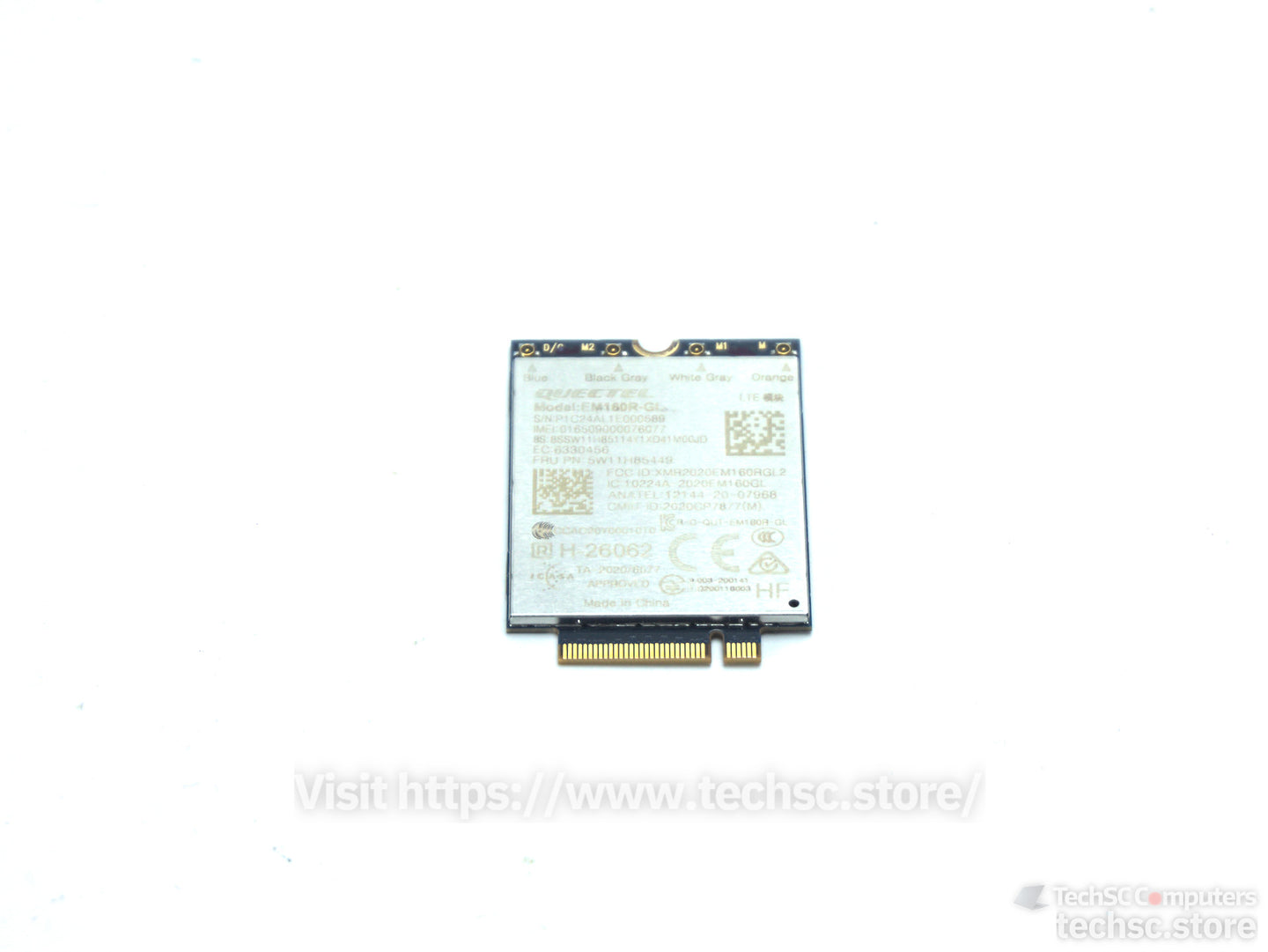Lenovo Quectel EM160R-GL 4G LTE Genuine CAT16 1GBps WWAN M.2 Card (5W11H85449)