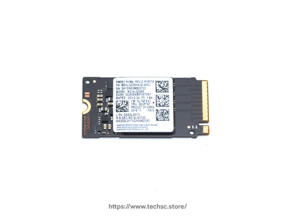 Samsung PM991 512GB Genuine M.2 2242 42mm NVMe Internal SSD (00UP747/00UP748)